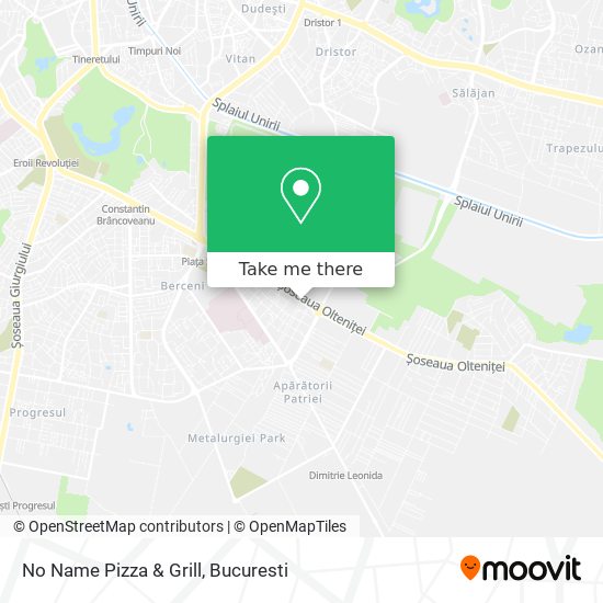 No Name Pizza & Grill map