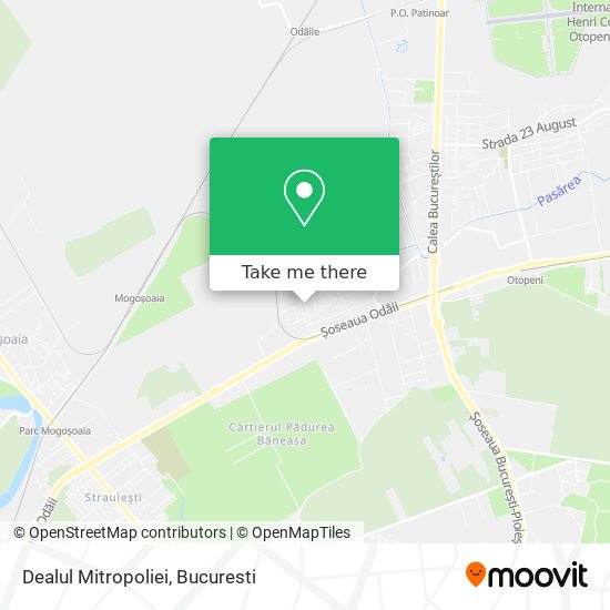 Dealul Mitropoliei map