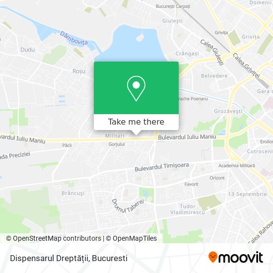 Dispensarul Dreptății map