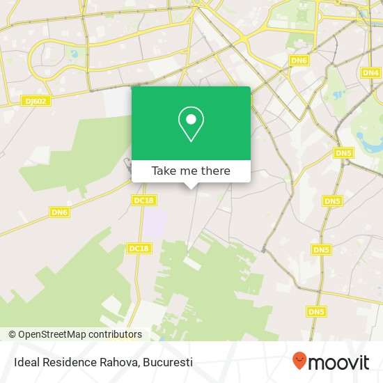 Ideal Residence Rahova map