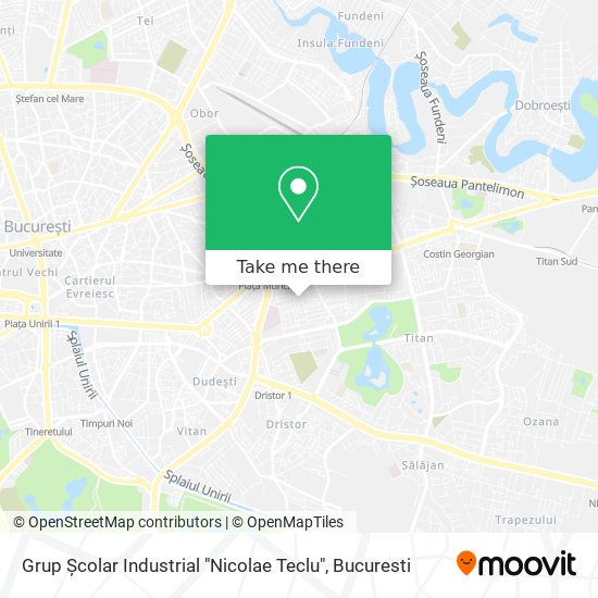 Grup Școlar Industrial "Nicolae Teclu" map