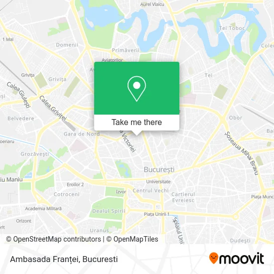 Ambasada Franței map