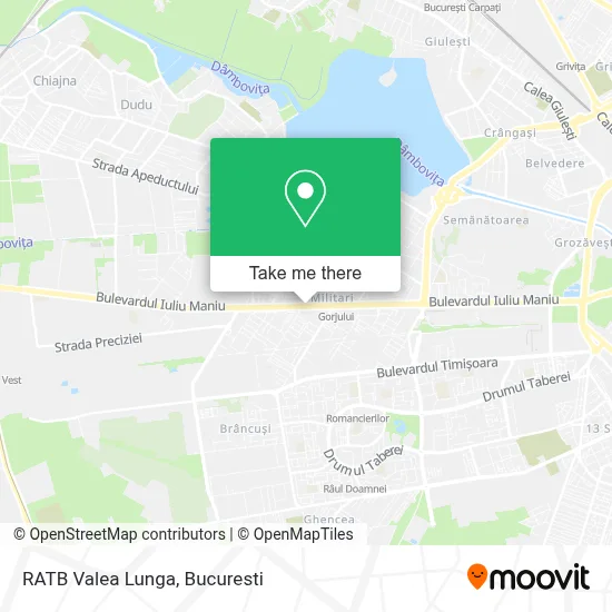 RATB Valea Lunga map