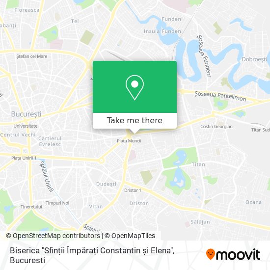 Biserica "Sfinții Împărați Constantin și Elena" map