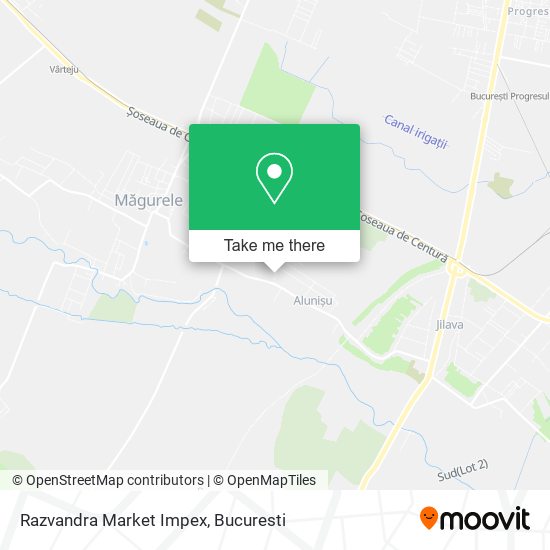 Razvandra Market Impex map