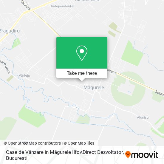 Case de Vânzare in Măgurele Ilfov,Direct Dezvoltator map