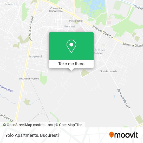 Yolo Apartments map