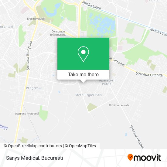 Sanys Medical map