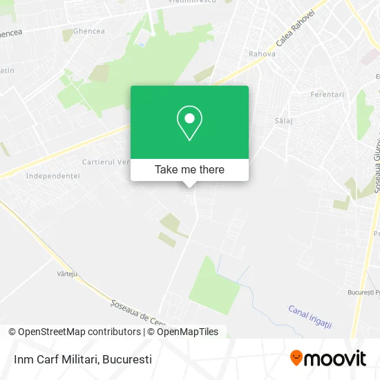 Inm Carf Militari map