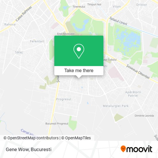 Gene Wow map