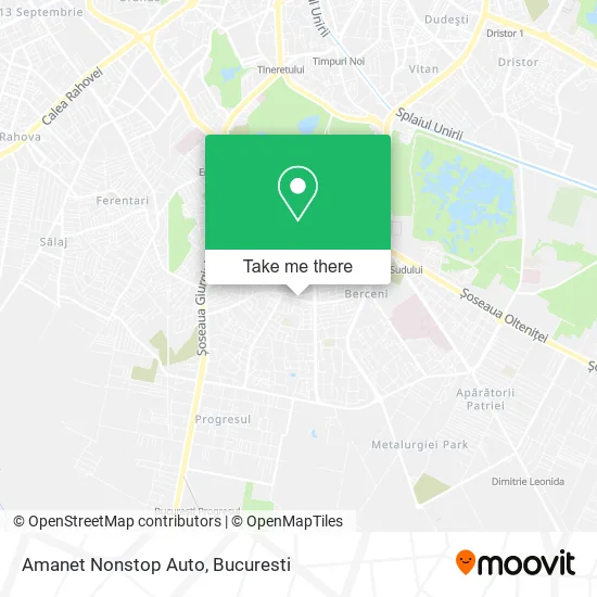 Amanet Nonstop Auto map