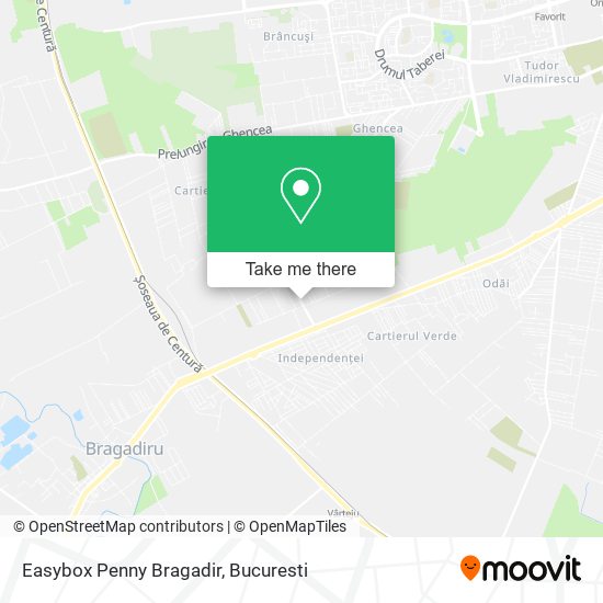 Easybox Penny Bragadir map