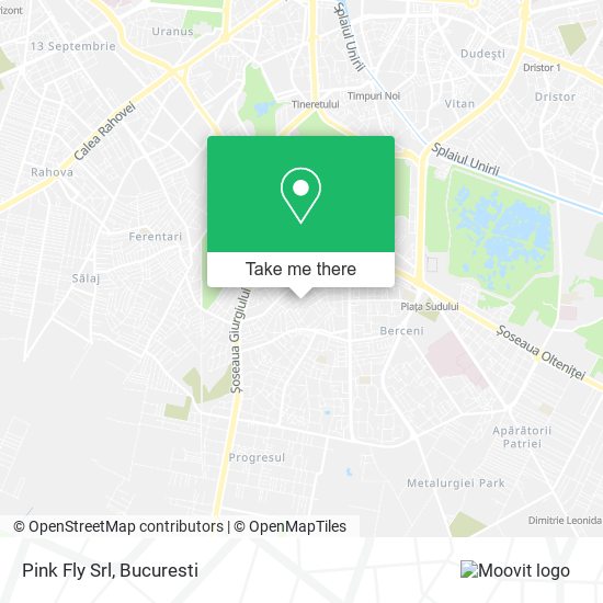 Pink Fly Srl map