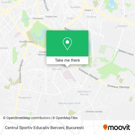 Centrul Sportiv Educativ Berceni map