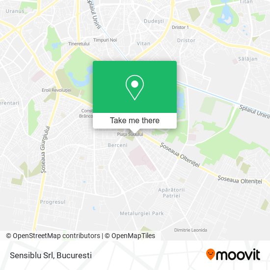 Sensiblu Srl map