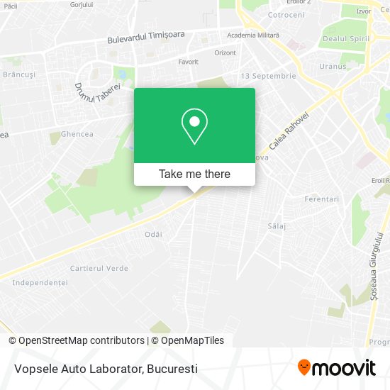 Vopsele Auto Laborator map