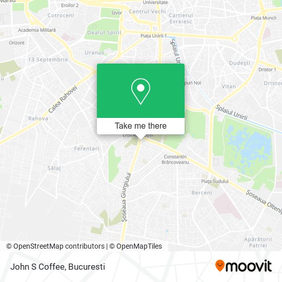 John S Coffee map