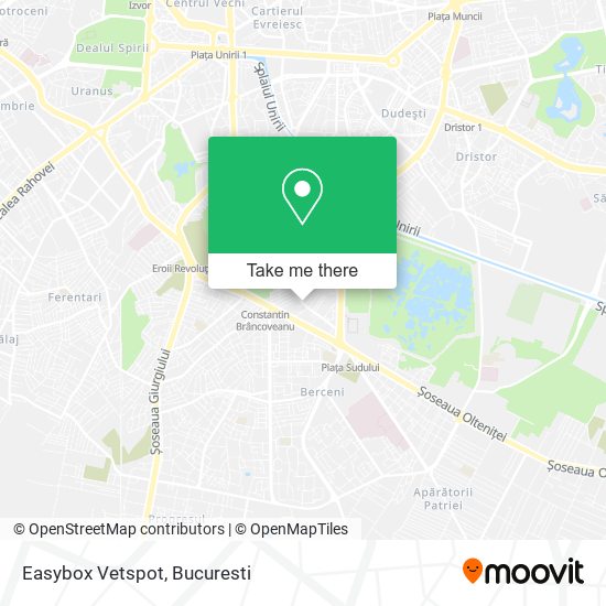 Easybox Vetspot map