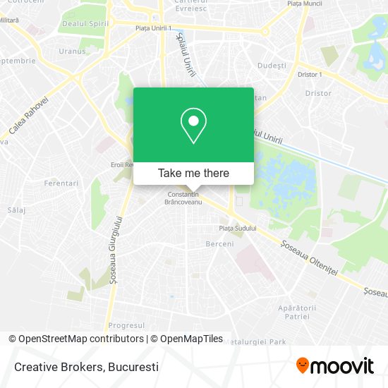 Creative Brokers map