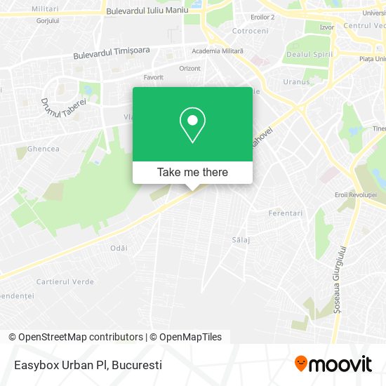 Easybox Urban Pl map