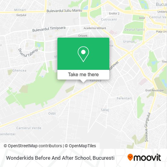 Wonderkids Before And After School map
