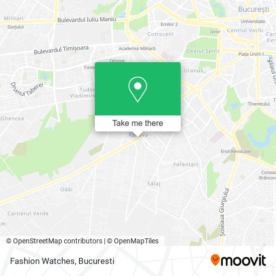 Fashion Watches map