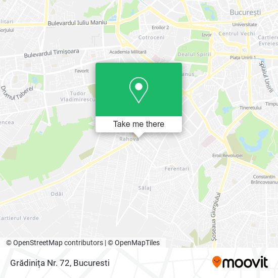 Grădinița Nr. 72 map