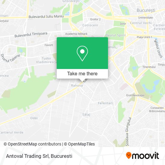 Antoval Trading Srl map