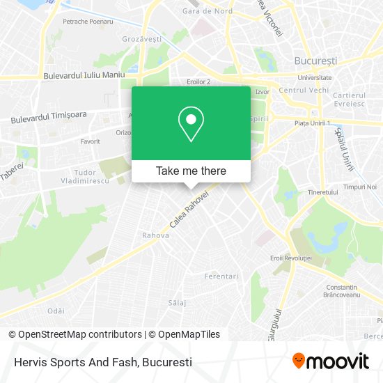Hervis Sports And Fash map
