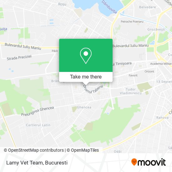 Lamy Vet Team map