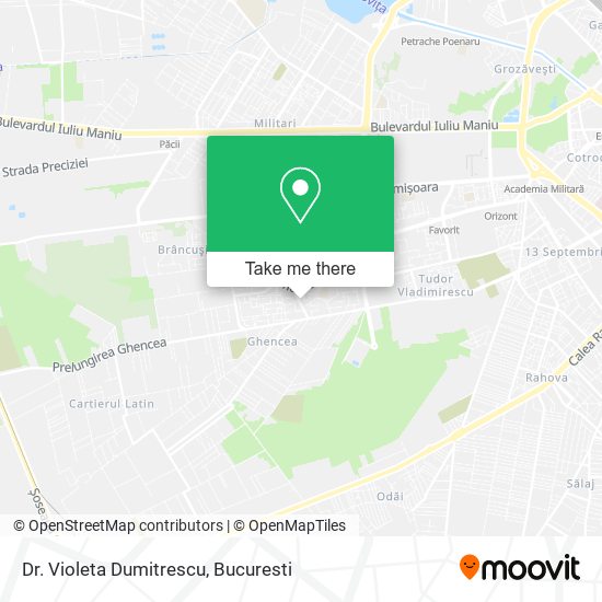 Dr. Violeta Dumitrescu map