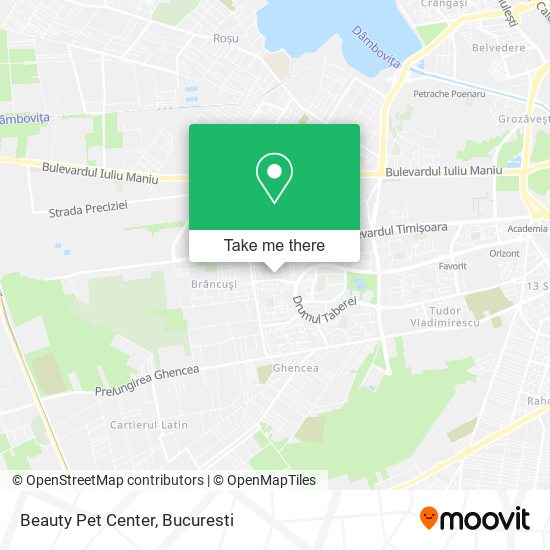 Beauty Pet Center map