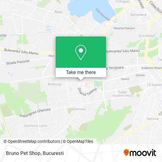Bruno Pet Shop map