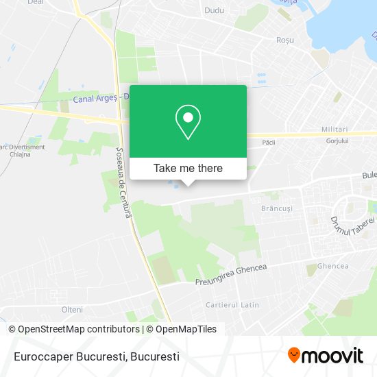 Euroccaper Bucuresti map