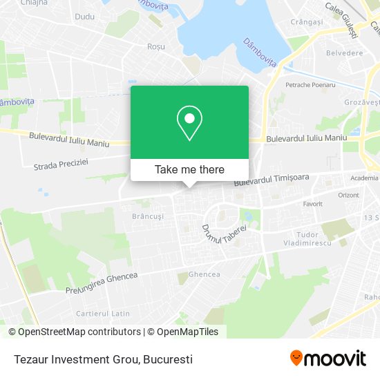 Tezaur Investment Grou map