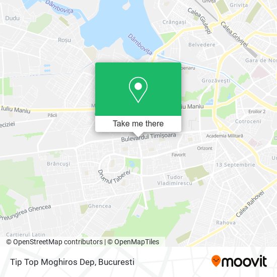 Tip Top Moghiros Dep map