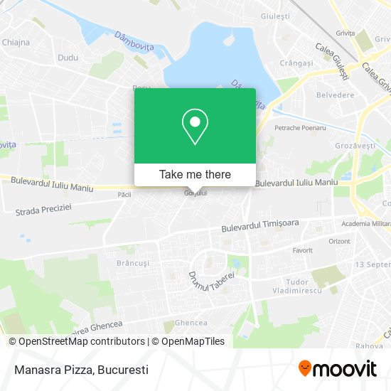 Manasra Pizza map
