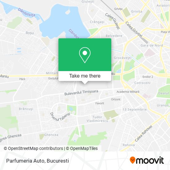 Parfumeria Auto map