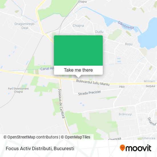 Focus Activ Distributi map