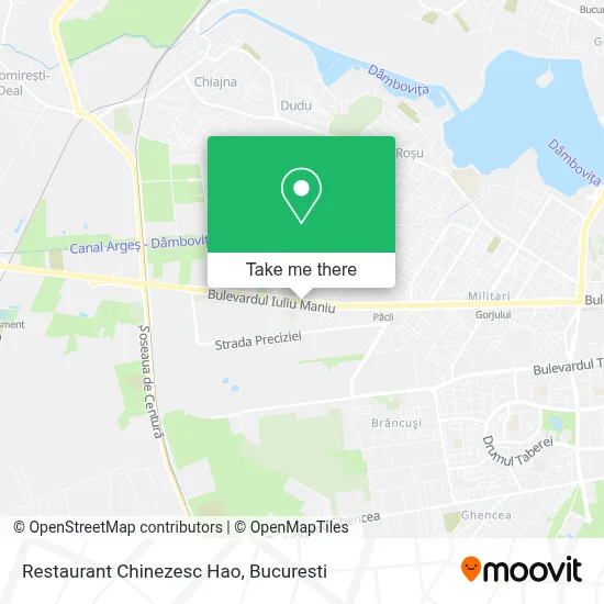 Restaurant Chinezesc Hao map