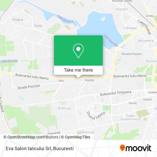 Eva Salon Iancului Srl map