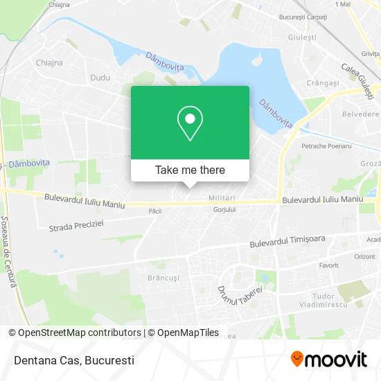 Dentana Cas map