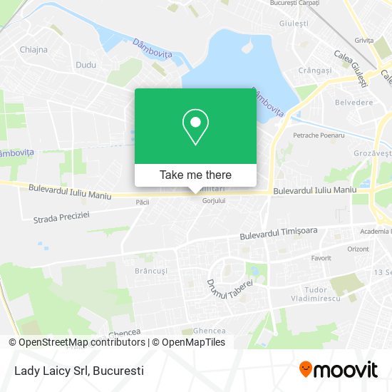 Lady Laicy Srl map