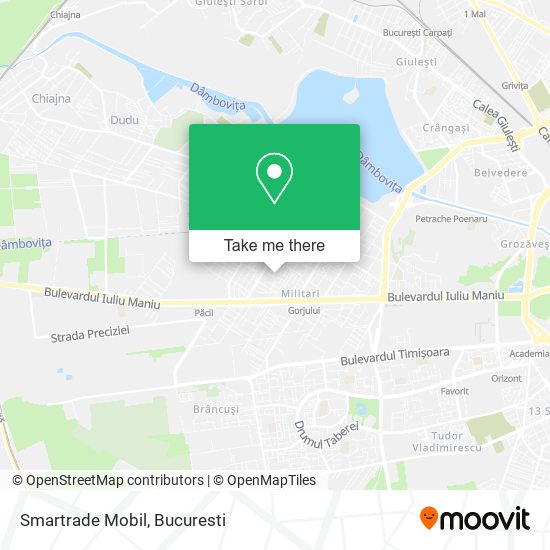 Smartrade Mobil map