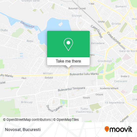 Novosat map