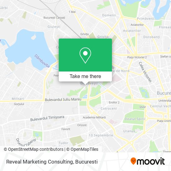 Reveal Marketing Consulting map