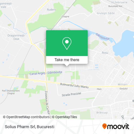 Solius Pharm Srl map