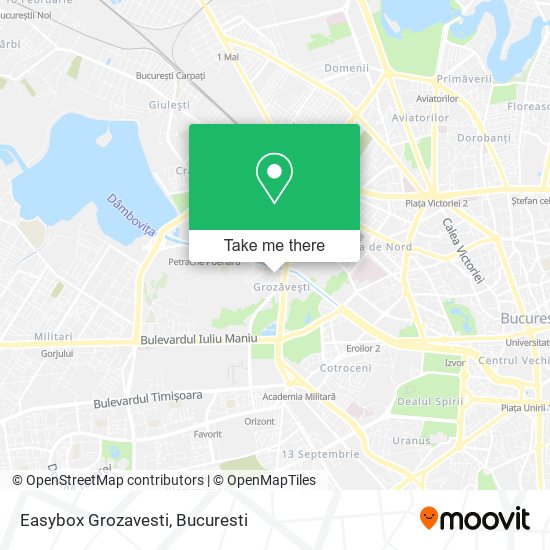Easybox Grozavesti map