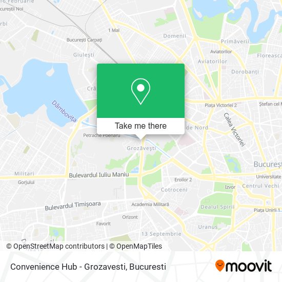 Convenience Hub - Grozavesti map
