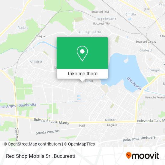 Red Shop Mobila Srl map